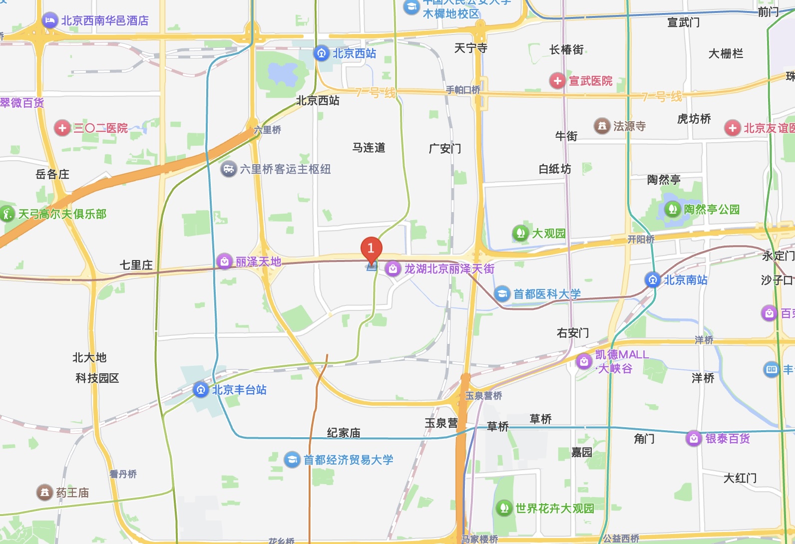 公司位置地图